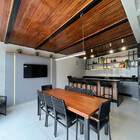 Conjunto Área Gourmet 8 Cadeiras 2,0x90  Athenas Paonanda