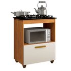 Conjunto Armário Aéreo 2 Portas E Balcão Para Cooktop 4 Bocas