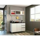 Conjunto Armario Aereo Basculante Com Balcão 120cm J00090 Evi