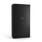 Conjunto Armário Alto E Gaveteiro 2 Gavetas De Aço Isma