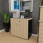 Conjunto Armário Baixo Balcão Atendimento Recepção Netmobil