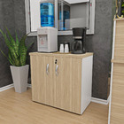 Conjunto Armário Baixo Balcão Atendimento Recepção Netmobil