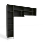 Conjunto Armário De Cozinha 2 40m 4pc Linha Geometric Cj43014