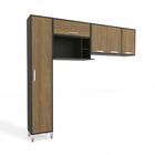 Conjunto Armário De Cozinha 2 40m 4pc Linha Geometric Cj43014