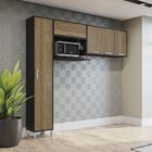Conjunto Armário De Cozinha 2 40m 4pc Linha Geometric Cj43014