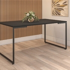 Conjunto Armário E Mesa Ness Preto