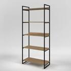 Conjunto Armário Mais Estante Estilo Industrial 190cm