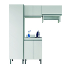 Conjunto Armário Multiuso Para Área Lavanderia Serviço Vollar