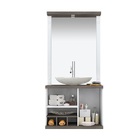 Conjunto Armário Para Banheiro Nápolis Champagne