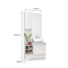 Conjunto Armário Para Banheiro Ravenna Milano