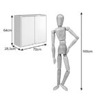 Conjunto Armários Multiuso Itatiaia Smart  02 Peças Branco