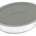 Conjunto Assadeiras De Vidro Marinex  Com Tampa 02 Peças