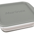 Conjunto Assadeiras De Vidro Marinex  Com Tampa 02 Peças