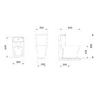 Conjunto Bacia Com Caixa Acoplada Assento Termofixo Boss Ince