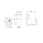 Conjunto Bacia Com Caixa Acoplada Slim Celite Matte Black