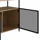 Conjunto Balcão Buffet Café Bar 100cm 2 Portas E Prateleira 9