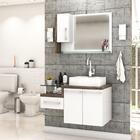 Conjunto Balcão C/cuba Aria 41 E Espelheira Legno 830