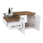 Conjunto Balcão C/cuba Aria 41 E Espelheira Legno 831