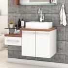 Conjunto Balcão C/cuba Aria 41 Legno 830