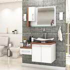 Conjunto Balcão C/cuba F44 E Espelheira Legno 830