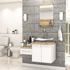 Conjunto Balcão C/cuba F44 E Espelheira Legno 831