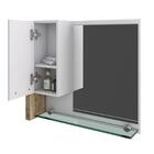 Conjunto Balcão C/cuba L38 E Espelheira Legno 650