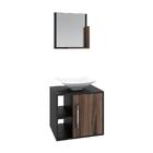 Conjunto Balcão C/cuba L38 E Espelheira Soft 500