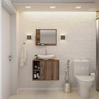 Conjunto Balcão C/cuba L38 E Espelheira Soft 600