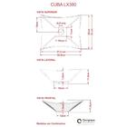 Conjunto Balcão C/cuba L38 E Espelheira Soft 600