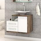 Conjunto Balcão C/cuba L38 Legno 650