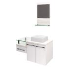 Conjunto Balcão C/cuba Q32 E Espelheira Legno 831