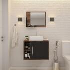 Conjunto Balcão C/cuba Q32 E Espelheira Soft 600