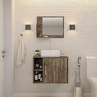 Conjunto Balcão C/cuba Q32 E Espelheira Soft 600