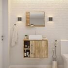 Conjunto Balcão C/cuba Q32 E Espelheira Soft 600