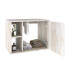 Conjunto Balcão C/cuba Q32 E Espelheira Soft 600