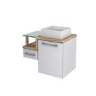 Conjunto Balcão C/cuba Q32 Legno 630