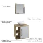 Conjunto Balcão C/cuba R30 E Espelheira Soft 500