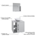 Conjunto Balcão C/cuba R30 E Espelheira Soft 500