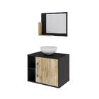 Conjunto Balcão C/cuba R30 E Espelheira Soft 600