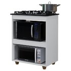 Conjunto Balcão Cooktop 4 Bocas 2 Nichos Para Forno E 2 Armár