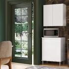 Conjunto Balcao E Armario Areo Branco