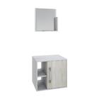 Conjunto Balcão E Espelheira Soft 500 Perffect Acetinado