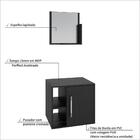 Conjunto Balcão E Espelheira Soft 500 Perffect Acetinado