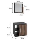 Conjunto Balcão E Espelheira Soft 500 Perffect Acetinado