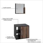 Conjunto Balcão E Espelheira Soft 500 Perffect Acetinado