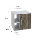 Conjunto Balcão E Espelheira Soft 600 Perffect Acetinado