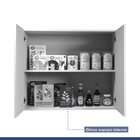 Conjunto Balcão Para Cooktop 1 Porta Basculante E 2 Armários