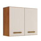 Conjunto Balcão Para Cooktop 4 Bocas 2 Nichos E 2 Armários Aé