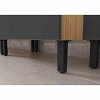 Conjunto Balcão Para Cozinha 2 Peças 5 Portas 2 Gavetas Porto