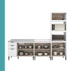 Conjunto Balcões Miami Sunset Carraro Branco